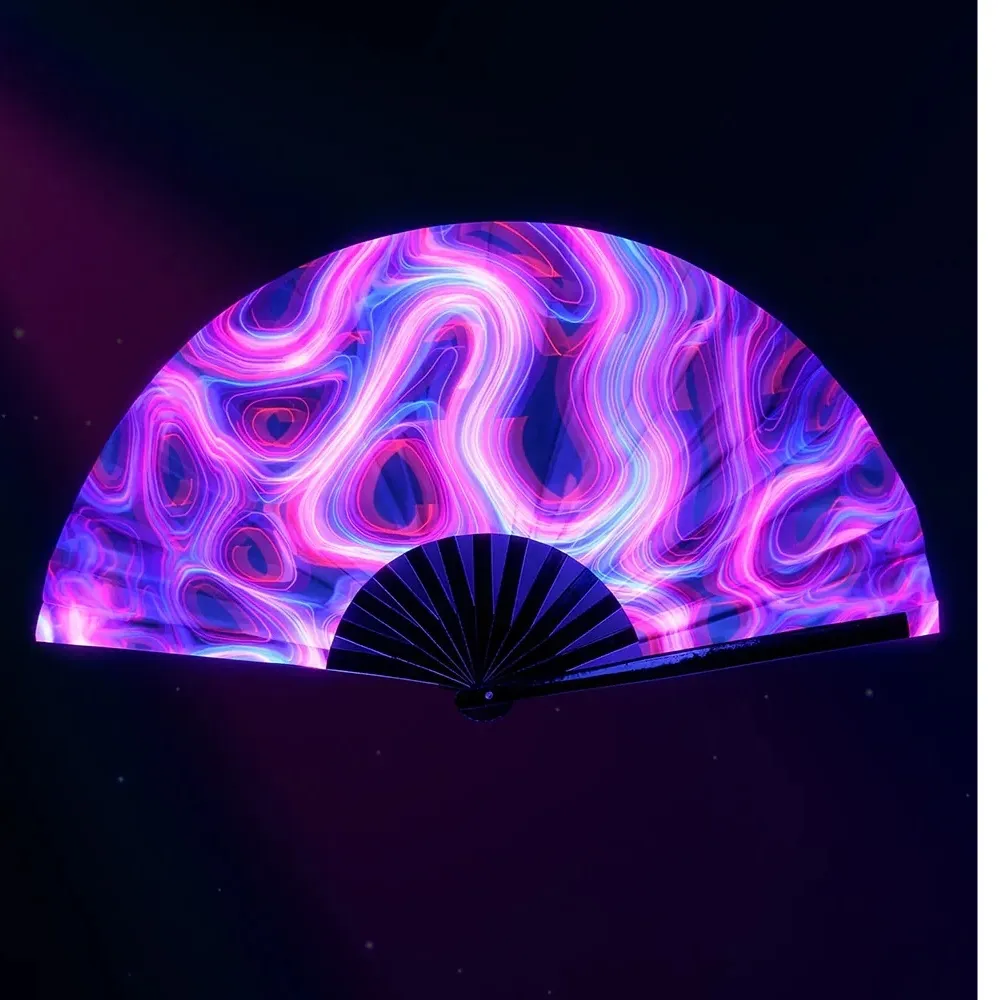 FAN RAVE TRIP XL - UV / BLACKLIGHT - 64 CM