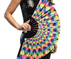 FAN RAVE RUSH XL - UV / BLACKLIGHT - 64 CM