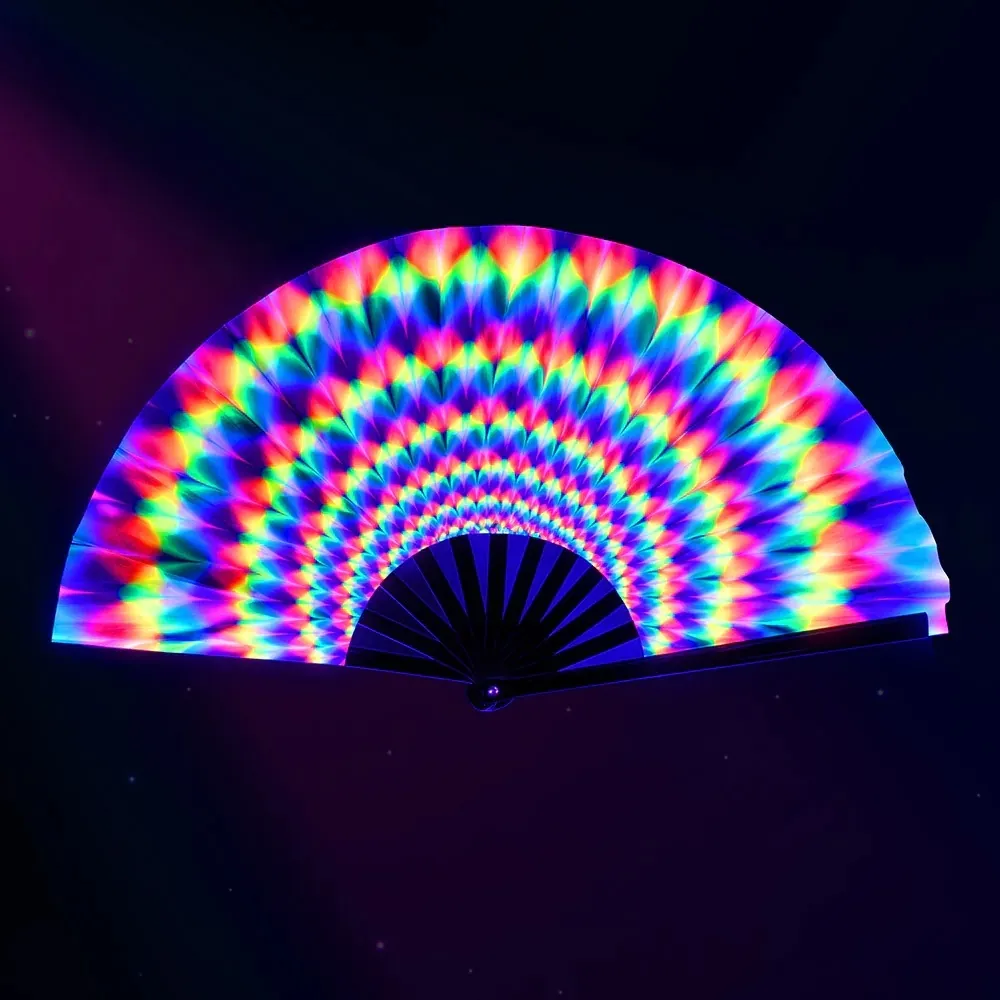 FAN RAVE RUSH XL - UV / BLACKLIGHT - 64 CM