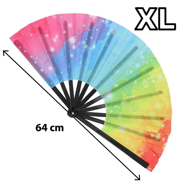 FAN RAVE VIBE XL - UV / BLACKLIGHT - 64 CM