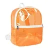 RUGZAK TRANSPARANT - UV / BLACKLIGHT – NEON ORANJE