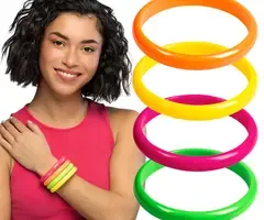 Neon armbanden set – 4 stuks – Rave