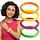 Neon armbanden set – 4 stuks – Rave