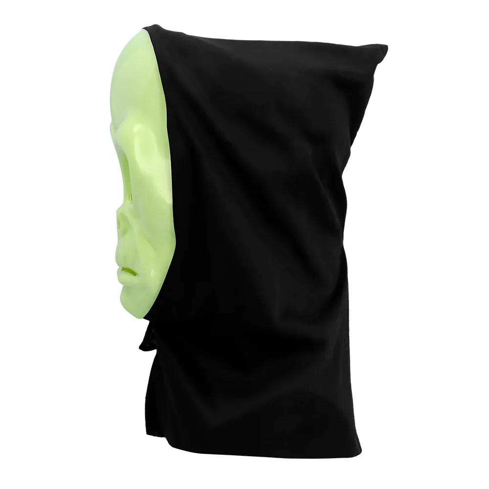 Alien mask with hood – Glow in the Dark