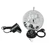 Eurolite Spiegelbal set 20cm met led spot
