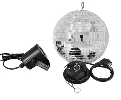 Eurolite Mirror ball set 20cm with LED spot