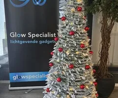 POP-UP KERSTBOOM - 150 LED WARM WIT - SNEEUW