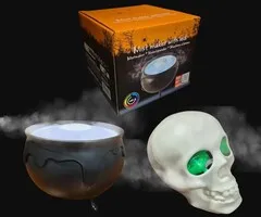 HALLOWEEN CATTLE OR SKULL WITH MIST - USB-POWERED