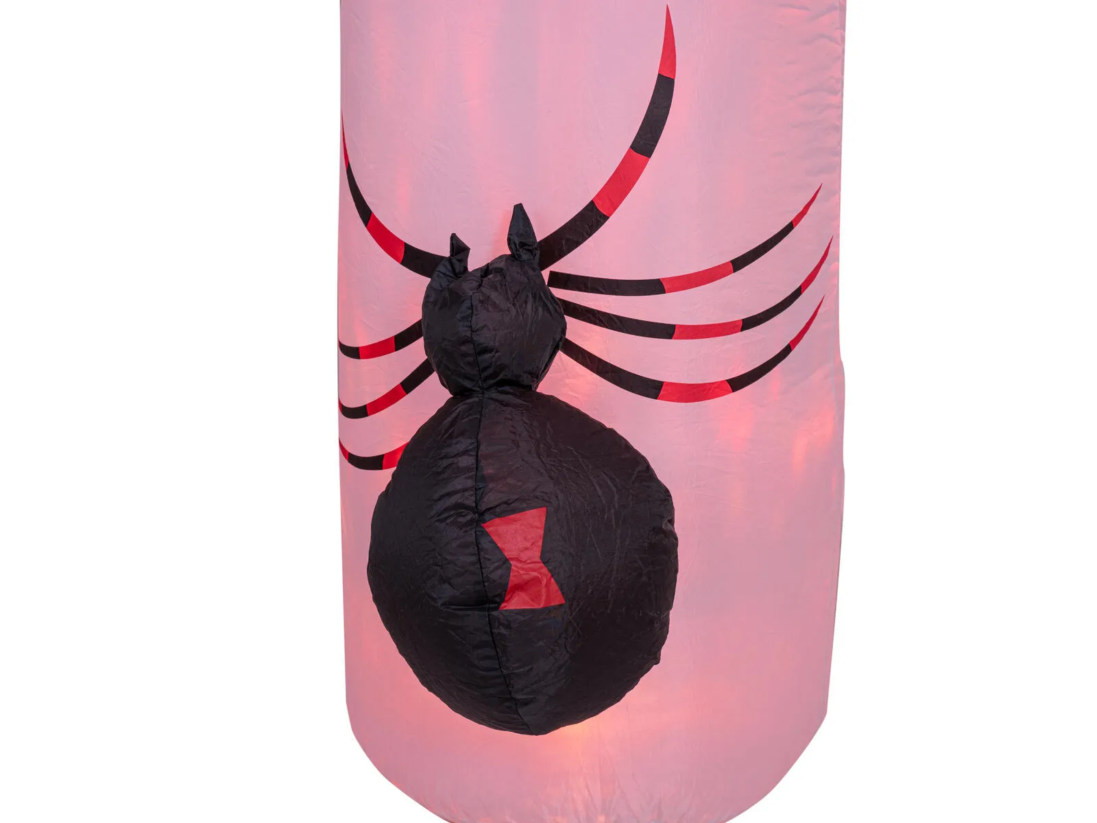Europalms Halloween opblaasbare spookfiguur – 234 cm – met rood LED‑effect – zelfopblazend