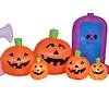 Europalms Halloween opblaasbare spook met pompoenen – 244 cm