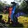 HALLOWEEN INFLATABLE DRAGON - 208 CM - TWO-HEADED – WITH LED LIGHTING