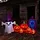 HALLOWEEN INFLATABLE GHOST WITH PUMPKINS 244 CM – LED LIGHTING - SELF INFLATABLE
