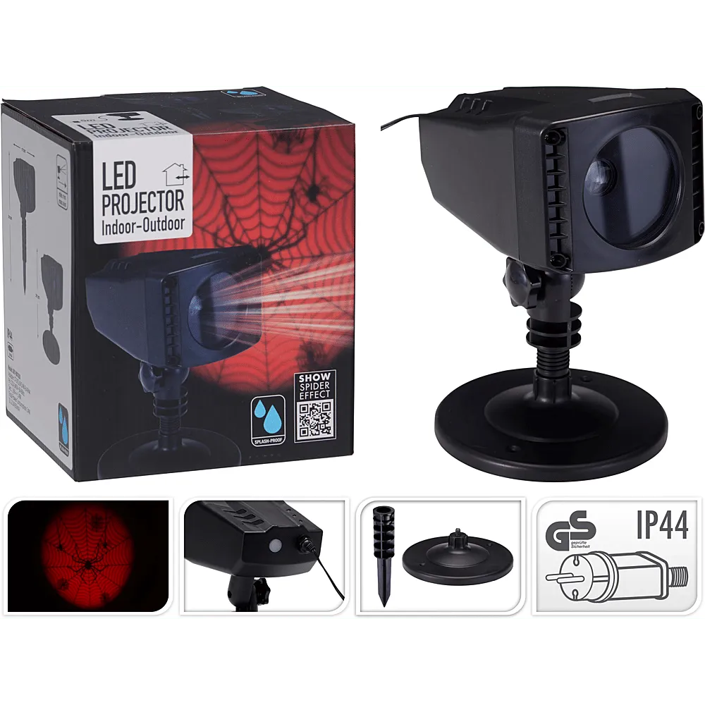 HALLOWEEN SPIN PROJECTOR LED
