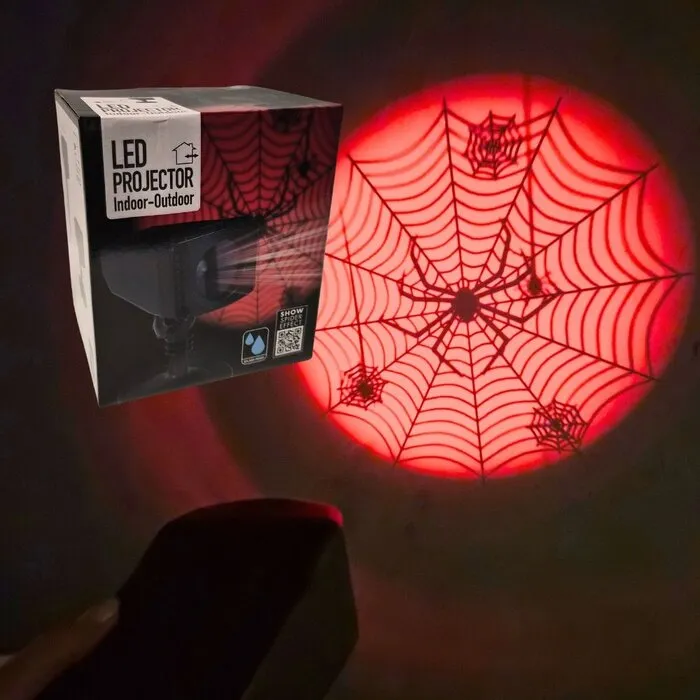 HALLOWEEN SPIN PROJECTOR LED