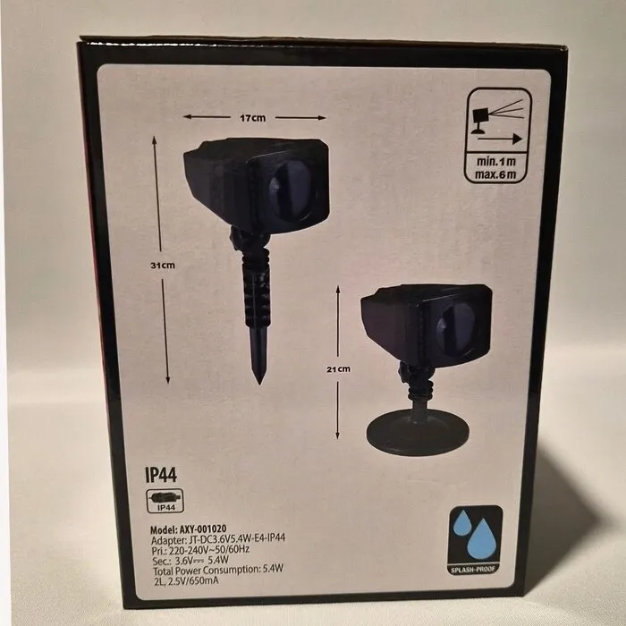 HALLOWEEN SPIN PROJECTOR LED