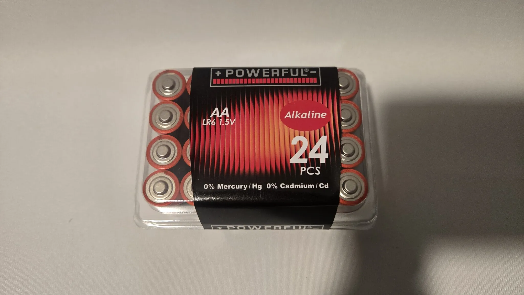 AA LR6 1,5V Alkaline Batterijen 24 Stuks - +Powerful+