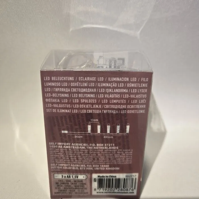 LED LIGHTS - 50 LAMPJES - WARM WIT
