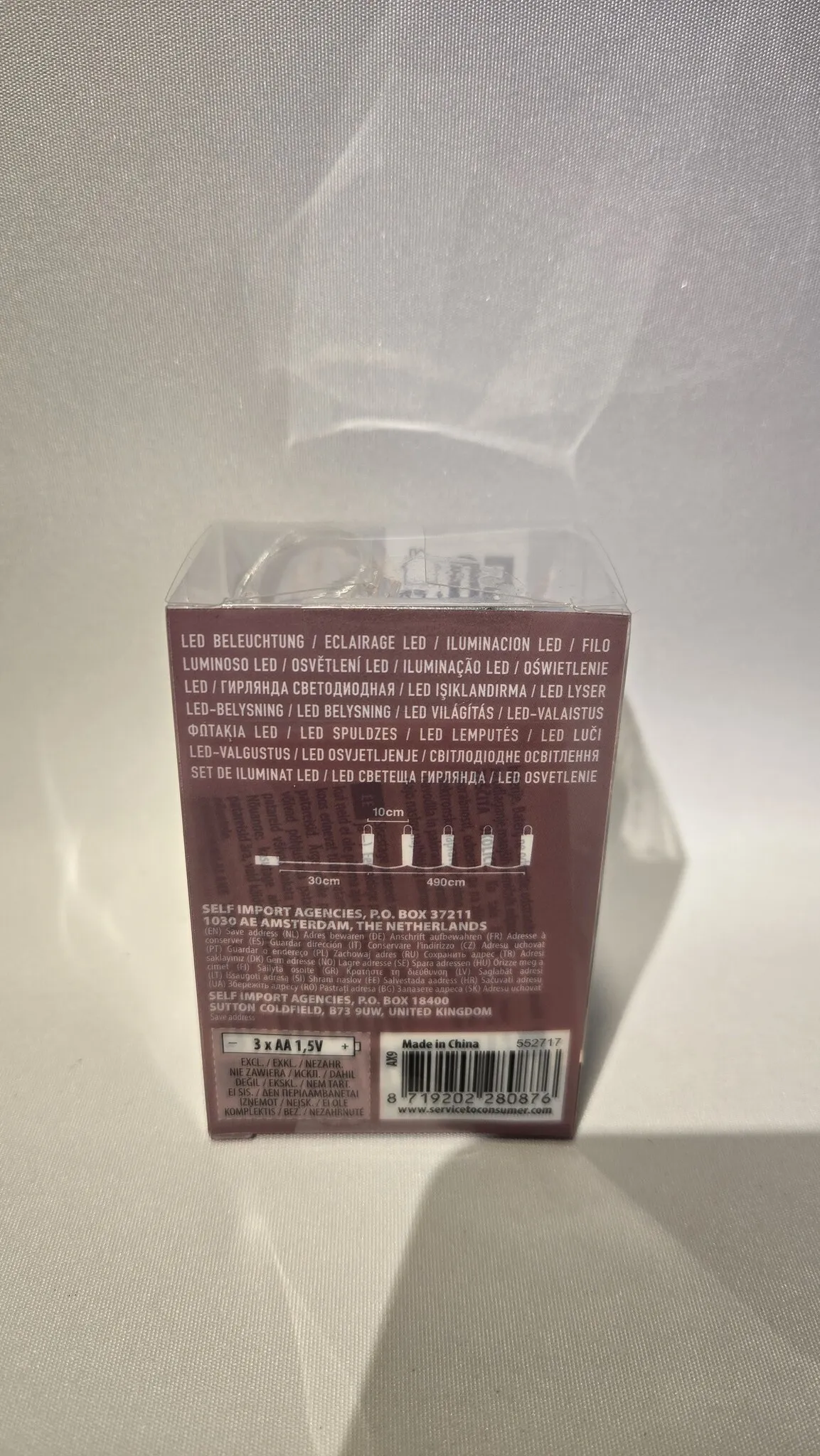 LED LIGHTS - 50 LAMPJES - WARM WIT