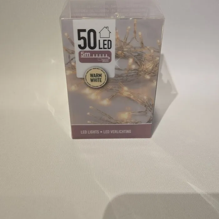 LED LIGHTS - 50 LAMPJES - WARM WIT