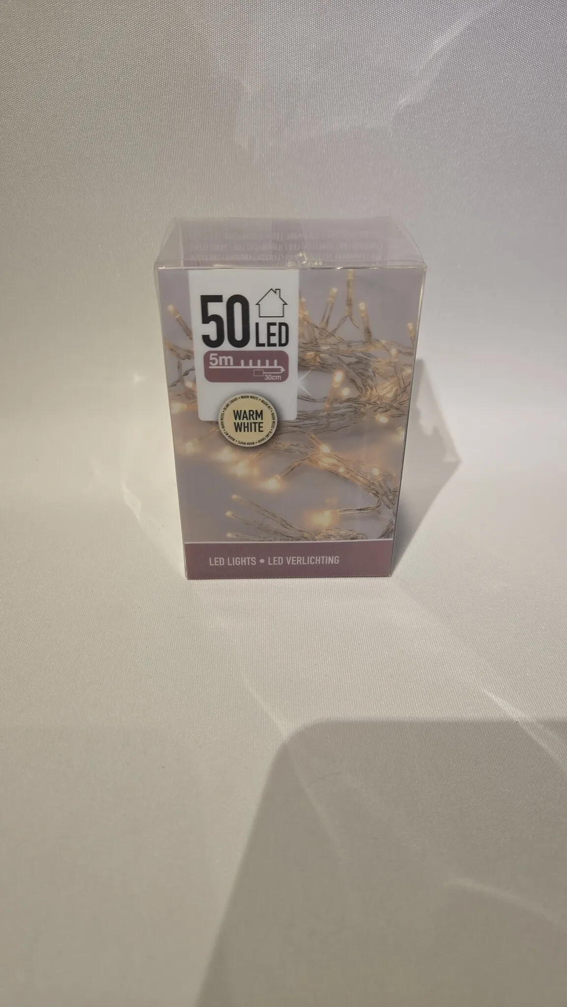 LED LIGHTS - 50 LAMPJES - WARM WIT