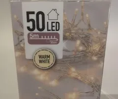 LED LIGHTS - 50 LIGHTS - WARM WHITE