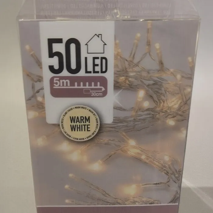 LED LIGHTS - 50 LIGHTS - WARM WHITE