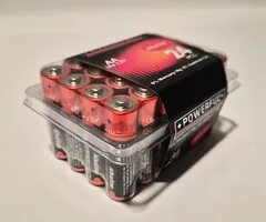 AA LR6 1,5V ALKALINE BATTERIJEN - 24 STUKS +POWERFUL+
