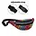UV Blacklight Leopard Art Waist Bag Rainbow | Neon Festival Fanny Pack