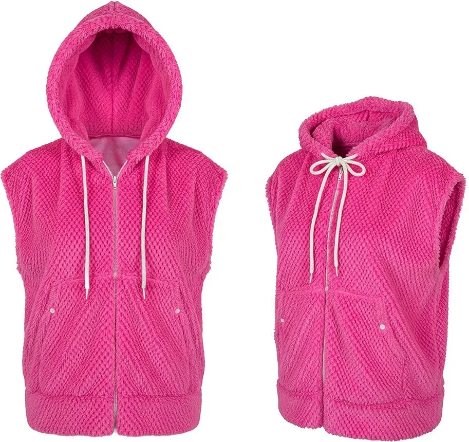 NEON BODYWARMER FLUFFY PINK L/XL