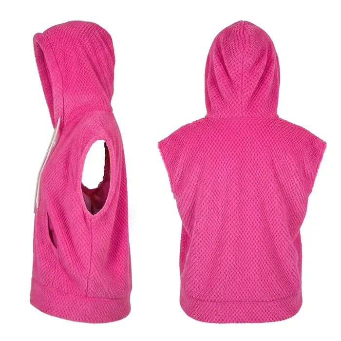 NEON BODYWARMER FLUFFY ROZE L/XL