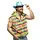 Neon Bodywarmer Fluffy Rainbow L/XL
