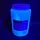 FLUORESCENT BLACKLIGHT PAINT WATER BASED - 1 LITRE - VARIOUS COLOURS