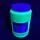 FLUORESCENT BLACKLIGHT PAINT WATER BASED - 1 LITRE - VARIOUS COLOURS