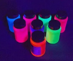FLUORESCENT BLACKLIGHT PAINT - 250 ML - VARIOUS COLOURS