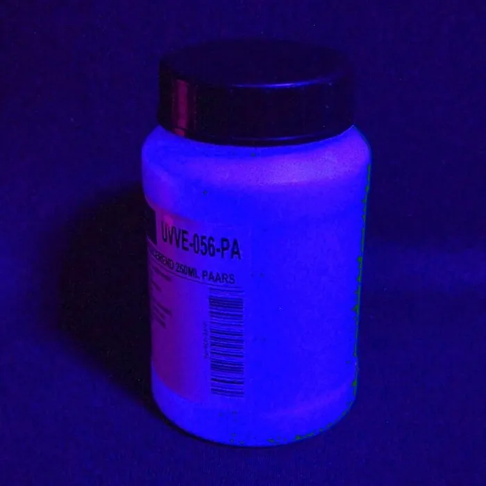 BLACKLIGHT VERF FLUORESCEREND OP WATERBASIS - 250 ML - DIVERSE KLEUREN