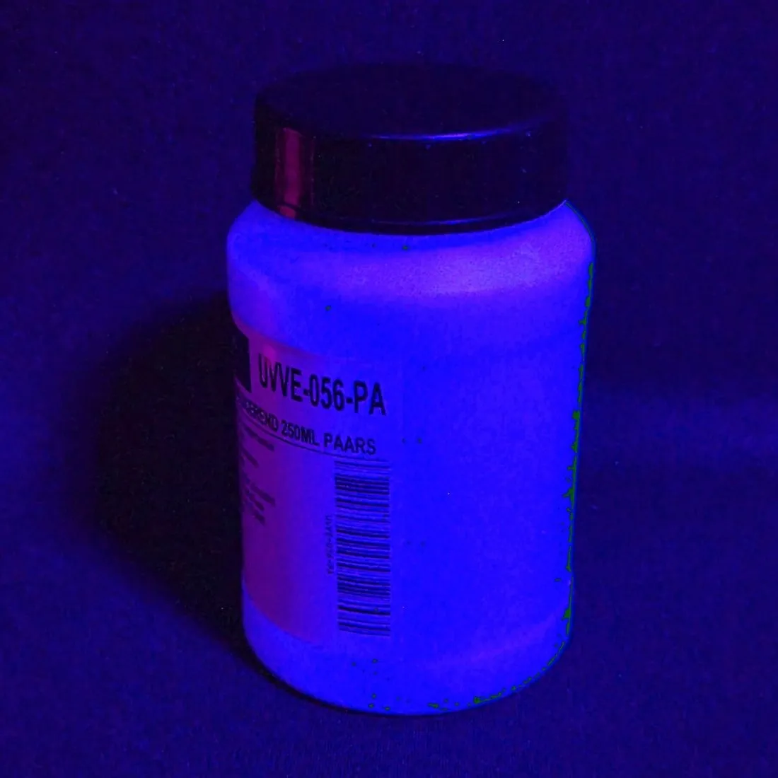 FLUORESCENT BLACKLIGHT PAINT WATER BASED - 250 ML - VARIOUS COLOURS