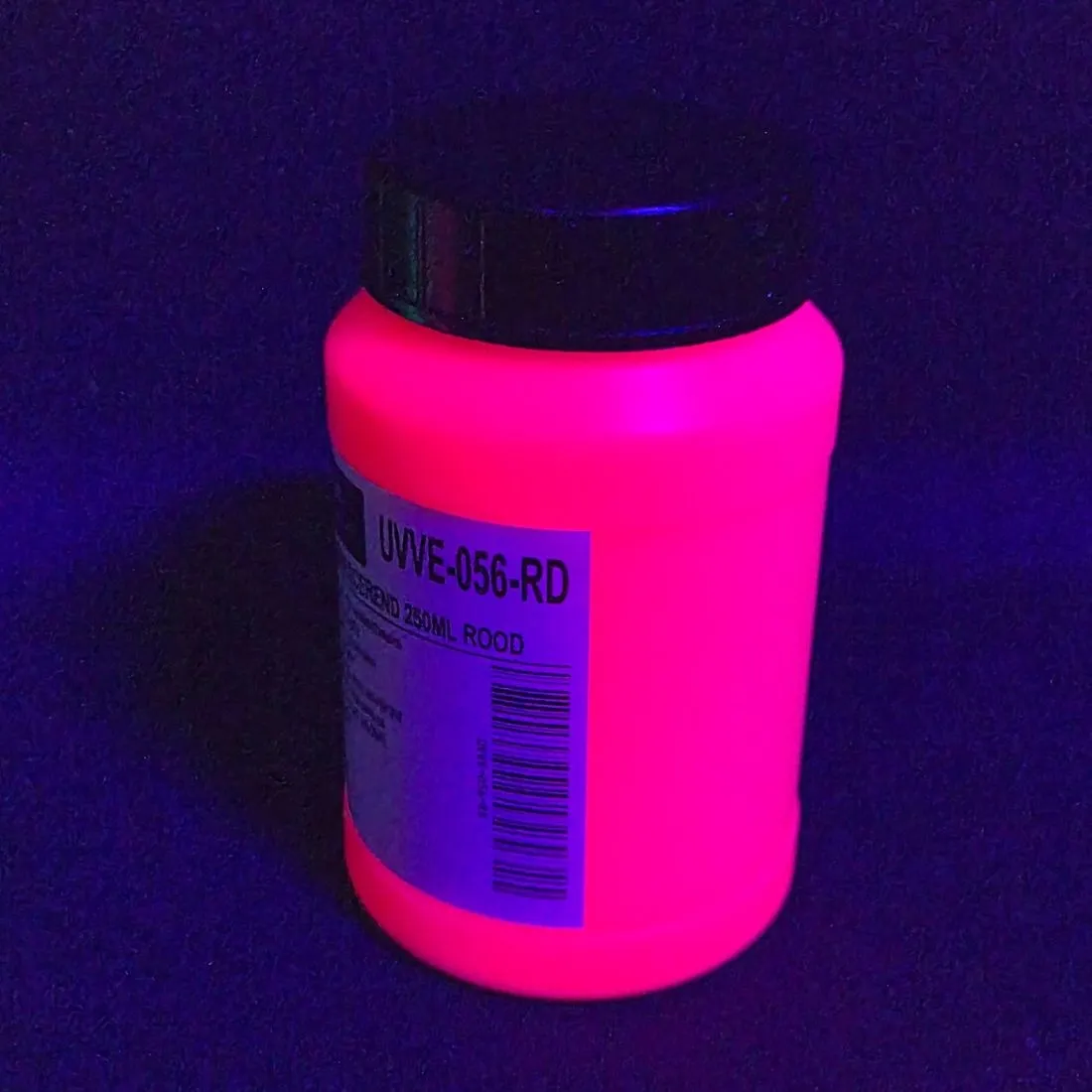 FLUORESCENT BLACKLIGHT PAINT WATER BASED - 250 ML - VARIOUS COLOURS