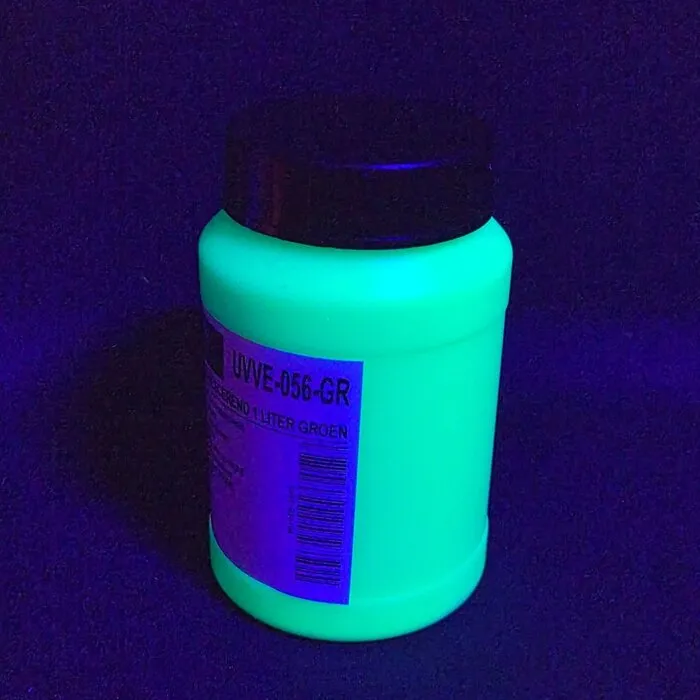 BLACKLIGHT VERF FLUORESCEREND OP WATERBASIS - 250 ML - DIVERSE KLEUREN