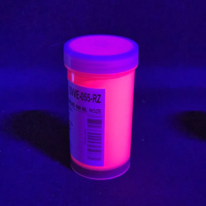 FLUORESCENT BLACKLIGHT PAINT WATER BASED - 100 ML - VARIOUS COLOURS