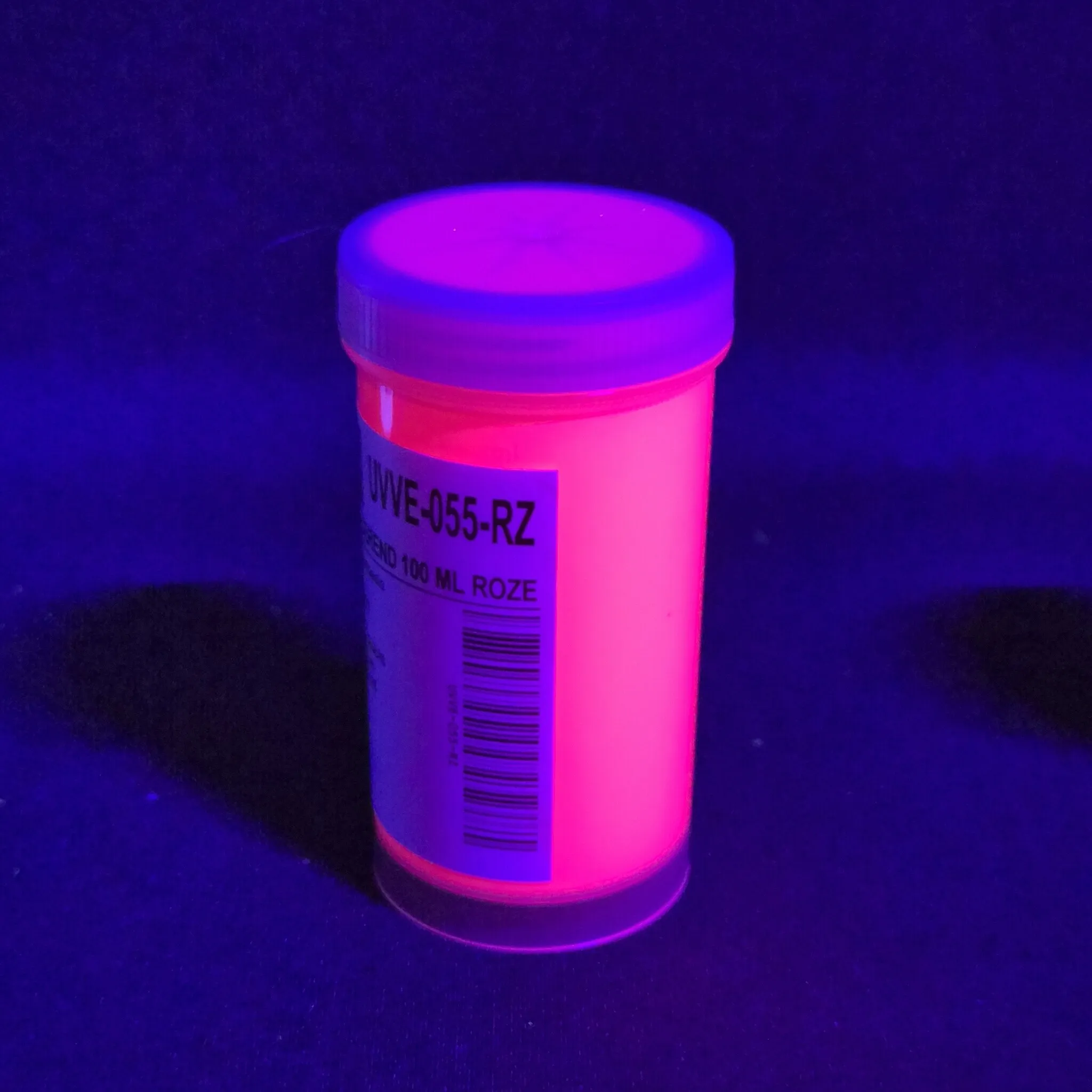 FLUORESCENT BLACKLIGHT PAINT WATER BASED - 100 ML - VARIOUS COLOURS