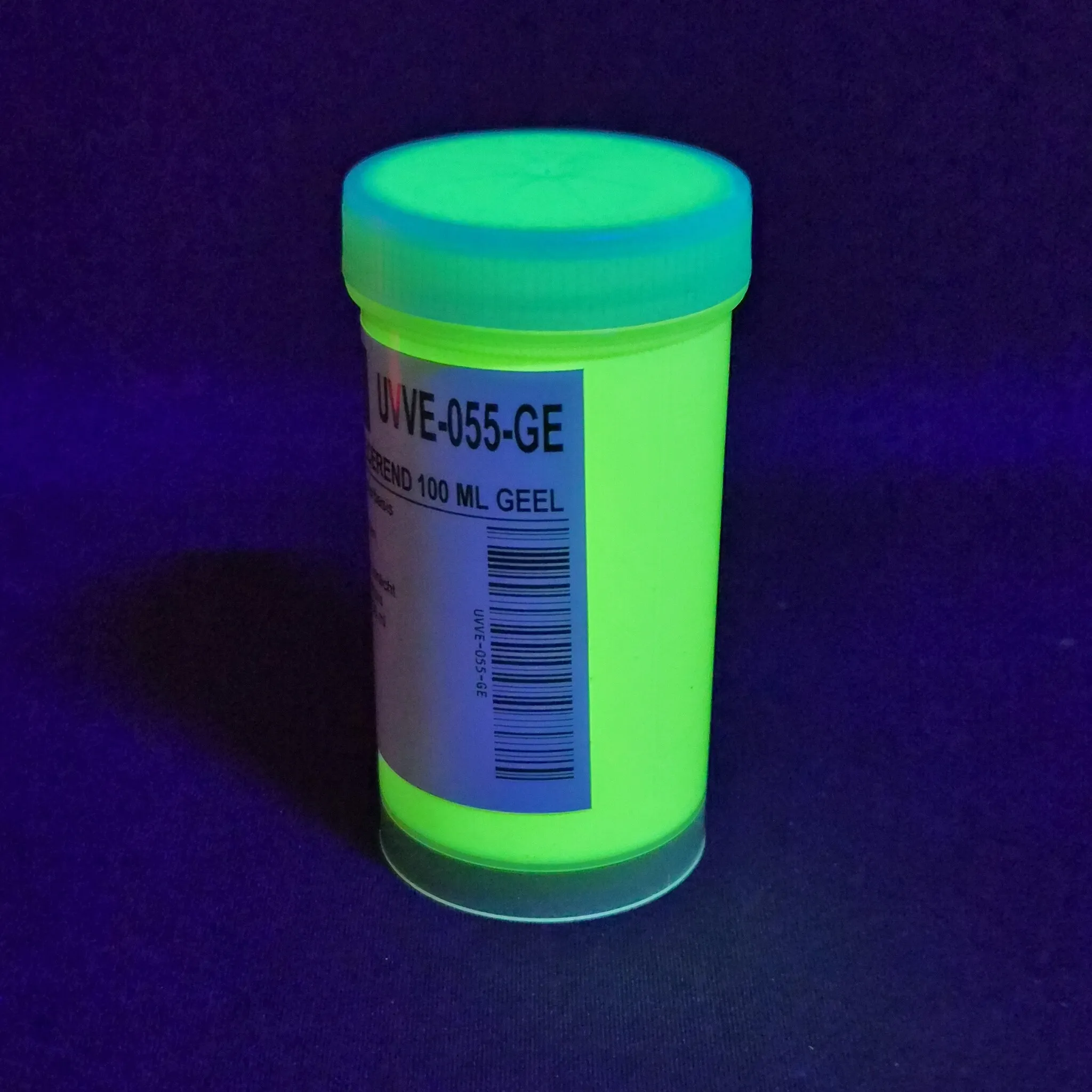 FLUORESCENT BLACKLIGHT PAINT WATER BASED - 100 ML - VARIOUS COLOURS