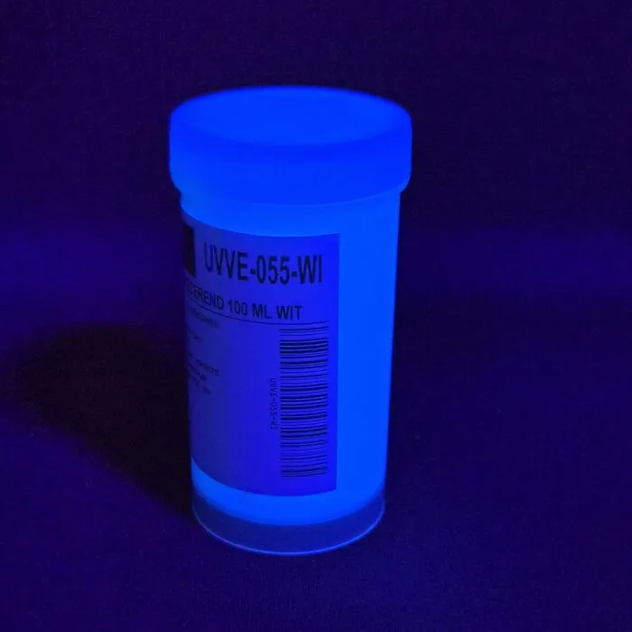 BLACKLIGHT VERF FLUORESCEREND OP WATERBASIS - 100 ML - DIVERSE KLEUREN