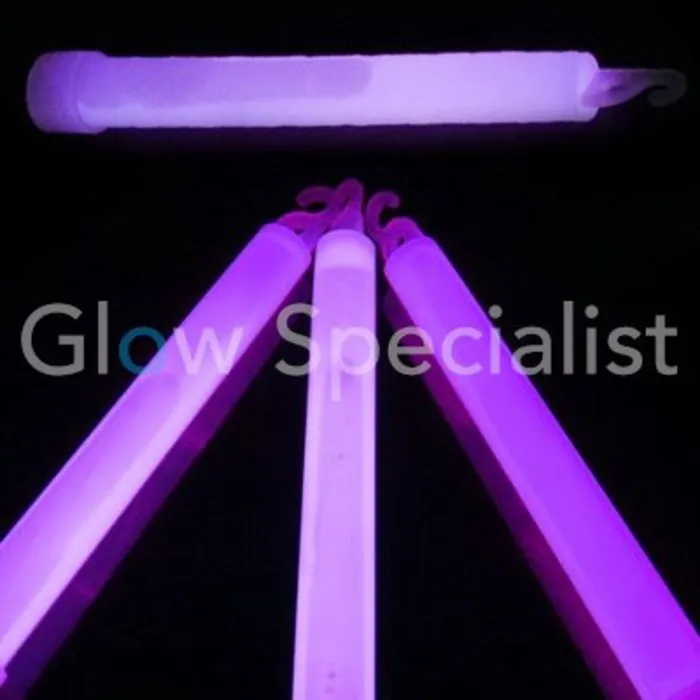 Glow Specialist Breaklight 6" – 15 cm x 17 mm – Glowstick met haak – Ultra heldere lichtstaaf – Feest, outdoor & veiligheid