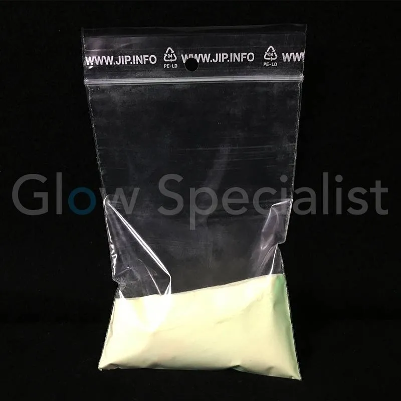 Glow Specialist Glow in the Dark Pigment – 50 g – Water Coated – High‑Quality Luminous Powder