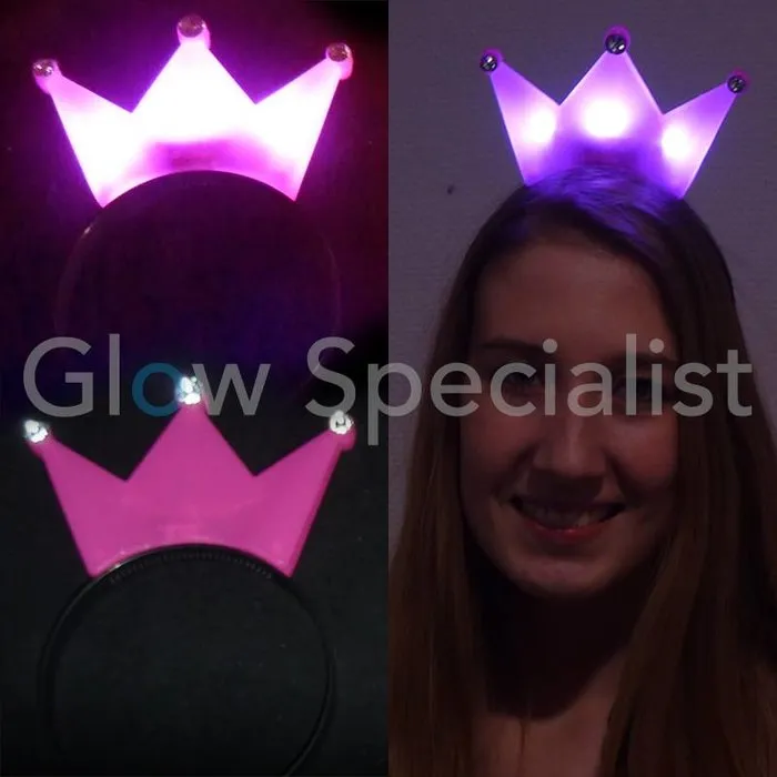 Glow Specialist LED DIADEEM MET KROON