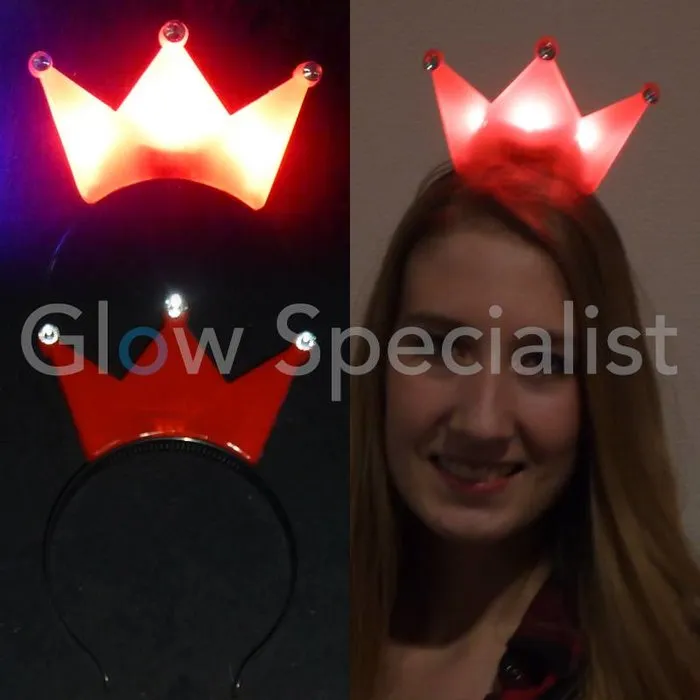 Glow Specialist LED DIADEEM MET KROON