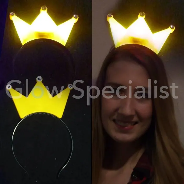 Glow Specialist LED DIADEEM MET KROON