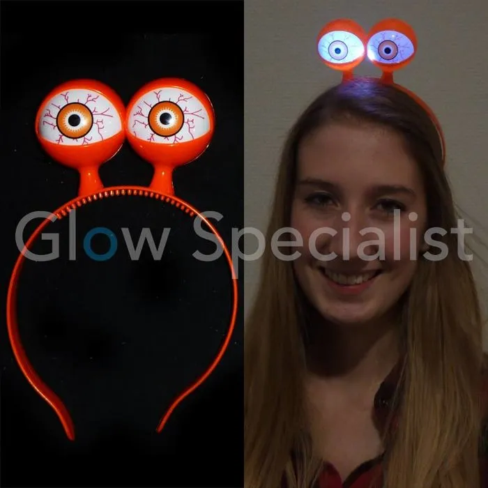 Glow Specialist LED DIADEEM MET KNIPPERENDE OGEN