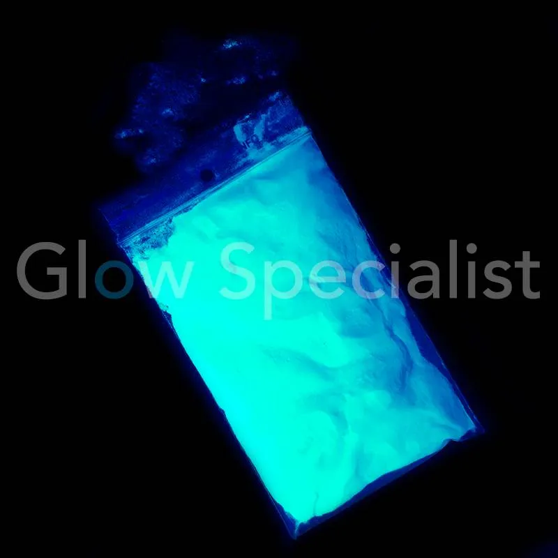 Glow Specialist Glow in the Dark Pigment – 50 g – Water Coated – High‑Quality Luminous Powder
