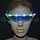 LED Skibril – Lichtgevende Knipperende Party Bril